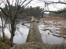 Ruins of dam