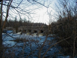 Ruins of dam